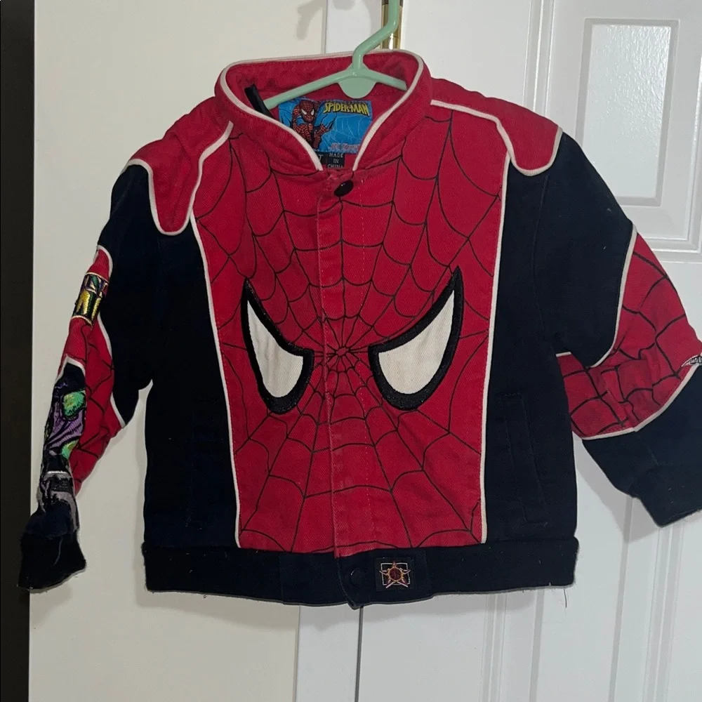 Vintage Authentic The Amazing Spider-Man JH Design Unique Bomber Jacket. - Picture 1 of 4